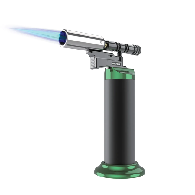 GREEN LION JET FLAME PRO WINDPROOF LIGHTER - BLACK