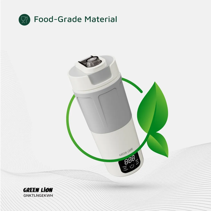 GREEN LION KETTLE & GO ELECTRIC KETTLE 600ML - WHITE