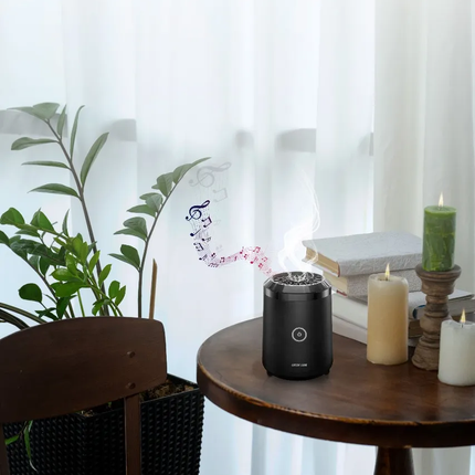 GREEN LION MINI BAKHOUR PRO WITH QURAN SPEAKER - BLACK