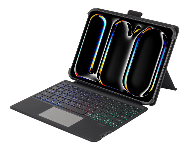 GREEN LION UNIVERSAL SMART KEYBOARD CASE ARABIC & ENGLISH - BLACK