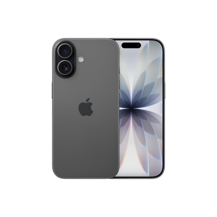 iPhone 17 Black front view - best price in Egypt with 2-year official warranty
