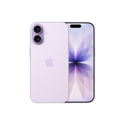 iPhone 17 Lavender front view - best price in Egypt with 2-year official warranty