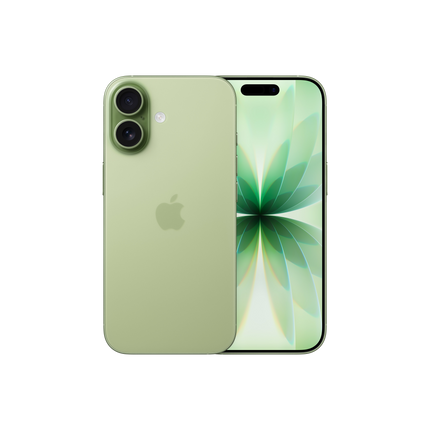 iPhone 17 Sage front view - best price in Egypt with 2-year official warranty