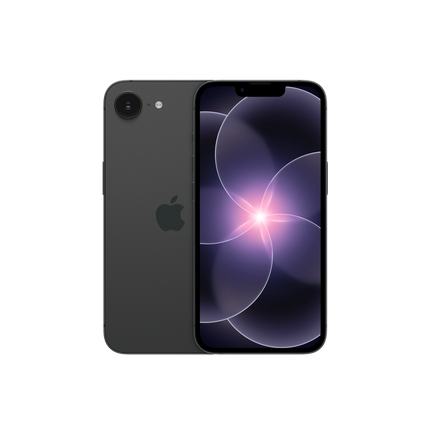 iPhone 17e Black back view - taxes and customs paid, installments & Triple Zero in Egypt