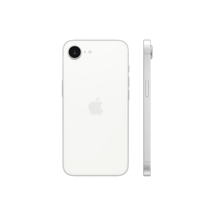iPhone 17e White back view - taxes and customs paid, installments & Triple Zero in Egypt