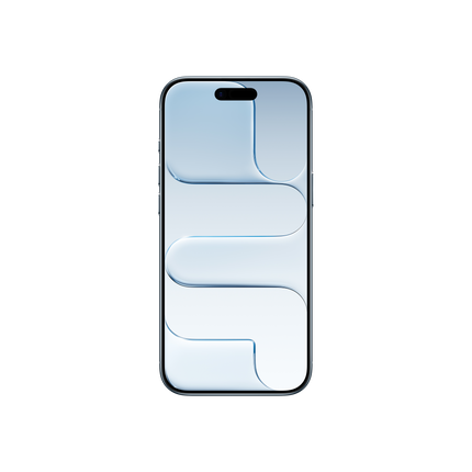 iPhone Air Sky Blue front view - best price in Egypt with 2-year official warranty