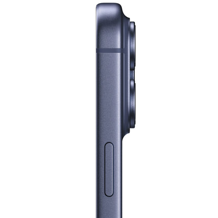 iPhone 17 Pro Max 256GB Deep Blue side profile - brand new sealed with official warranty