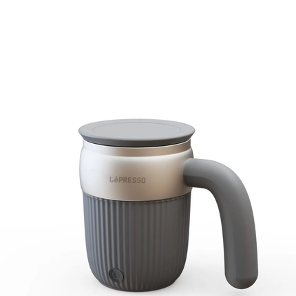 LEPRESSO MAGNETIC MIXING CUP 450ML - GREY