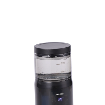 LePresso Portable Mini Espresso Machine with Travel Pouch - Black