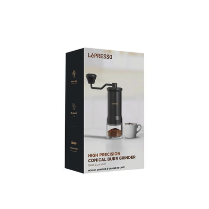 LePresso High Precision Conical Burr Grinder