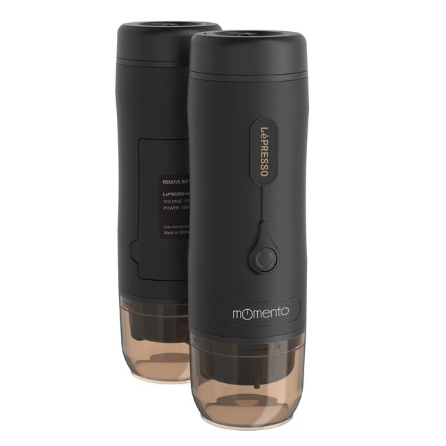 LePresso Momento 2.0 Portable Espresso Coffee Machine 75W - Black