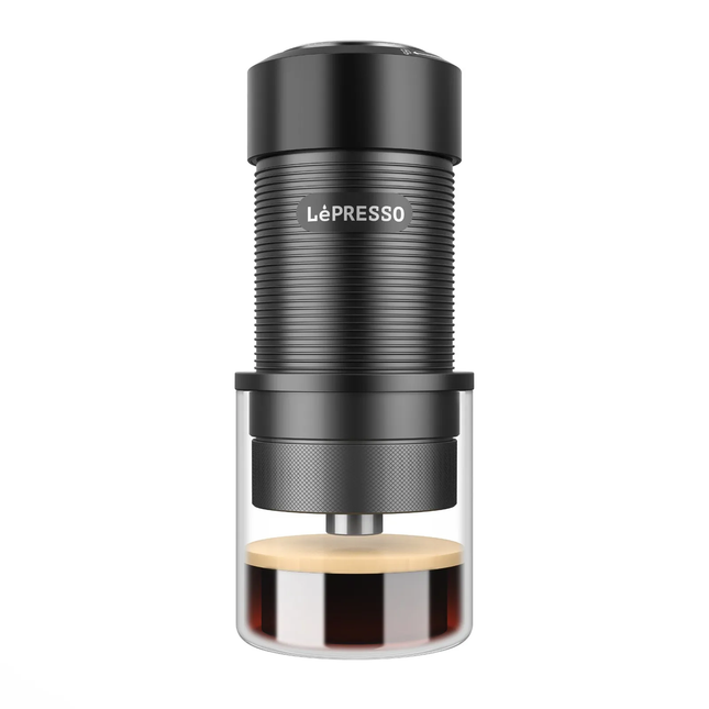 Lepresso Hand Press Espresso Maker - Black