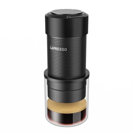 Lepresso Hand Press Espresso Maker - Black