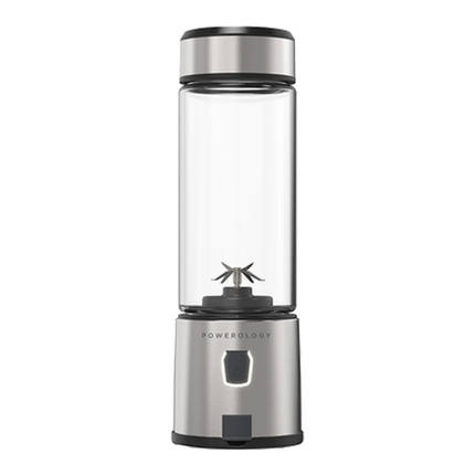 POWEROLOGY 6-BLADE PORTABLE JUICER 450ML 126W - ALUMINUM