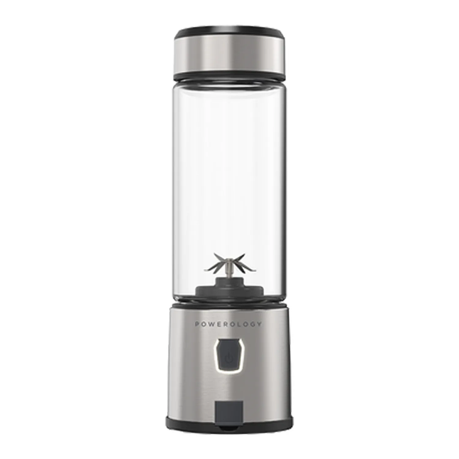POWEROLOGY 6-BLADE PORTABLE JUICER 450ML 126W - ALUMINUM