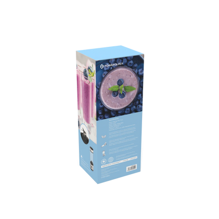POWEROLOGY 6-BLADE PORTABLE JUICER 450ML 126W - ALUMINUM