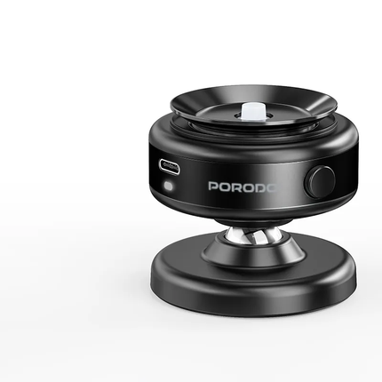 PORODO AUTO ELECTRIC SUCCTION 360 ROTABLE MAGNETIC MOUNT  - BLACK