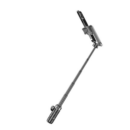 PORODO FOLDABLE SELFIE STICK WITH EXTENDABLE TRIPOD - BLACK