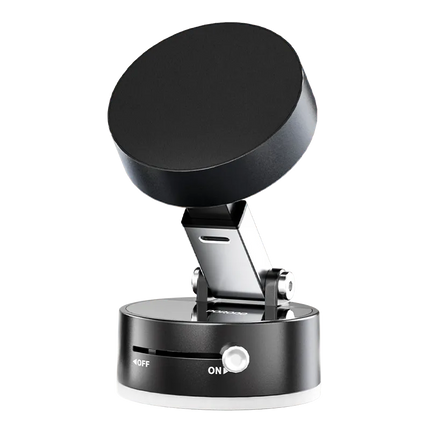 PORODO UNIVERSAL ADJUSTABLE FOLDABLE MAGSAFE CAR PHONE MOUNT - BLACK