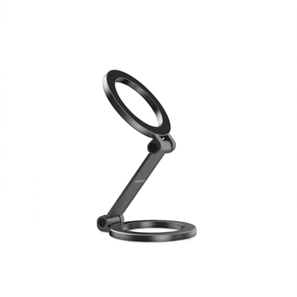 PORODO 360° FOLDABLE DUAL PILOT DISKS N52 MAGSAFE CAR MOUNT - BLACK