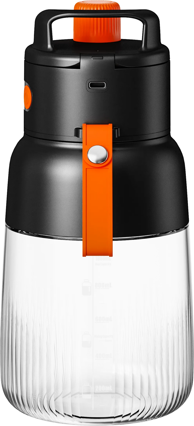 Porodo Lifestyle 70W Juicer – Black/Orange