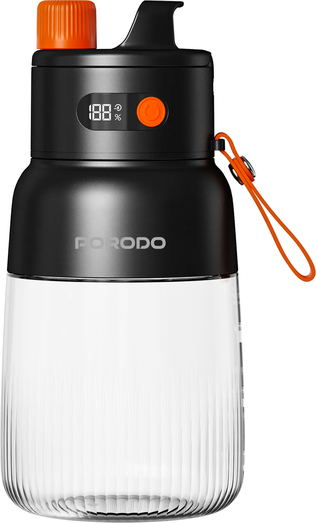 Porodo Lifestyle 70W Juicer – Black/Orange