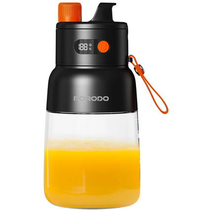 Porodo Lifestyle 70W Juicer – Black/Orange