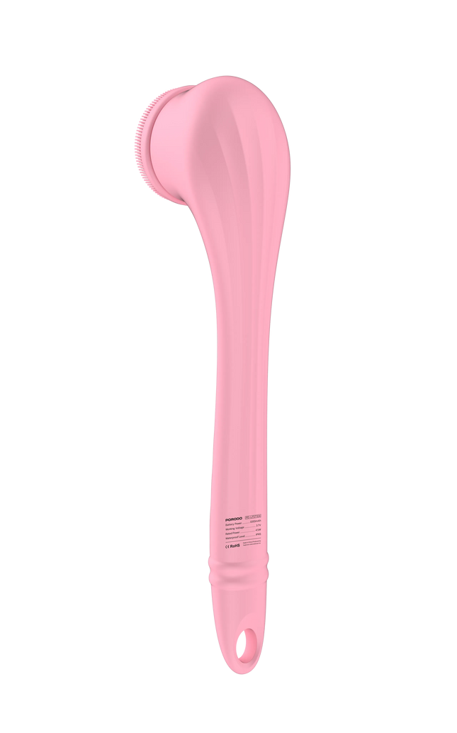 Porodo Lifestyle 4-in-1 Electric Body Brush – Pink