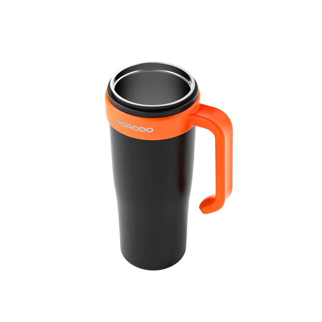 Porodo Lifestyle 6-Blades 900ml Blender – Black/Orange