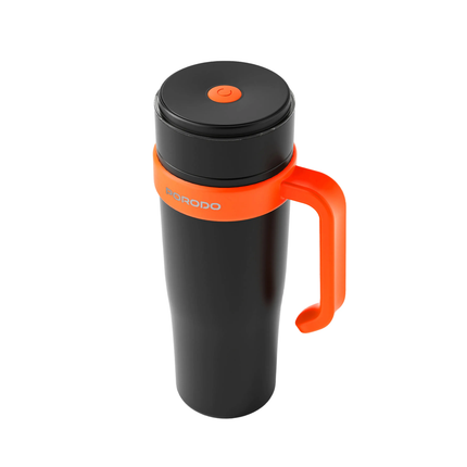 Porodo Lifestyle 6-Blades 900ml Blender – Black/Orange