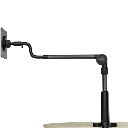 PORODO LAZY MAN STAND WITH MAGNETIC SUCTION 92CM - BLACK
