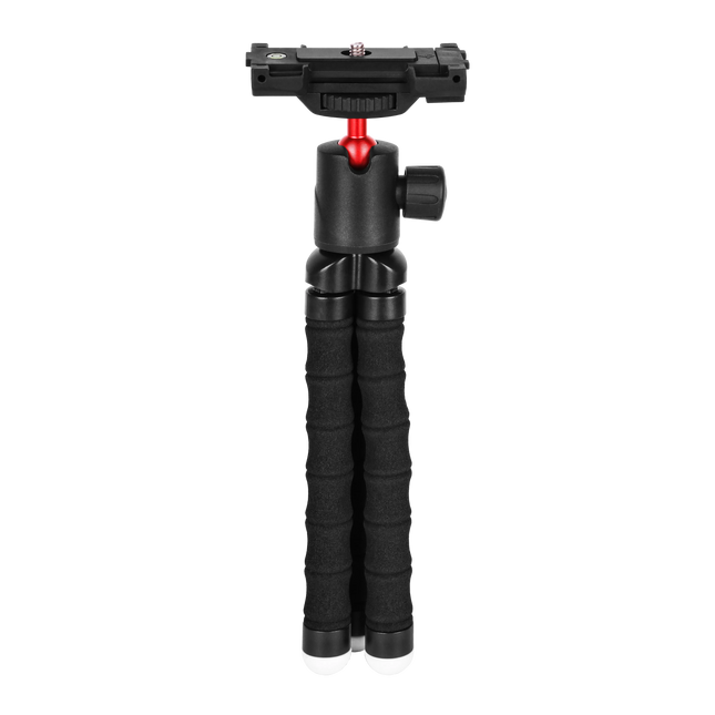 PORODO TABLE TRIPOD WITH PHONE HOLDER - BLACK
