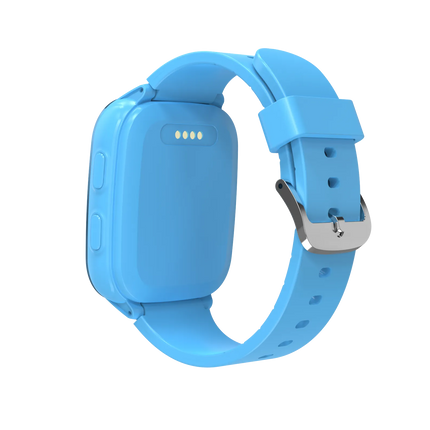 PORODO 4G KIDS GPS 1.85 INCH SMART WATCH JUNICARE - BLUE