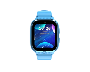 PORODO 4G KIDS GPS 1.85 INCH SMART WATCH JUNICARE - BLUE - Keep your child safe and connected with the Porodo 4G Kids GPS 1
