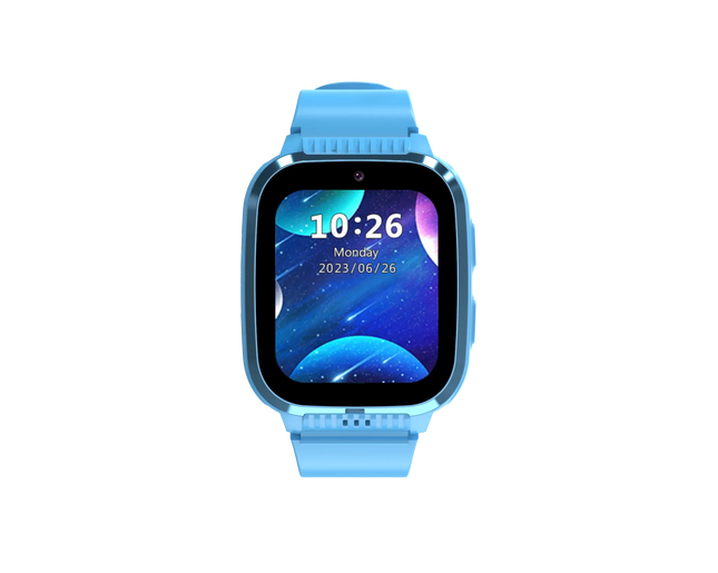 PORODO 4G KIDS GPS 1.85 INCH SMART WATCH JUNICARE - BLUE