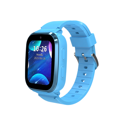 PORODO 4G KIDS GPS 1.85 INCH SMART WATCH JUNICARE - BLUE