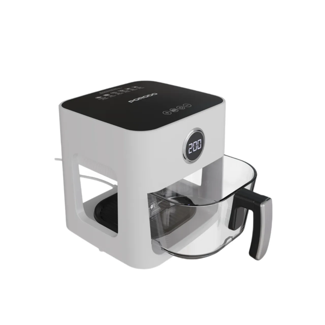 Porodo Lifestyle 5L Touch Swivel Air Fryer – White