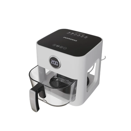 Porodo Lifestyle 5L Touch Swivel Air Fryer – White