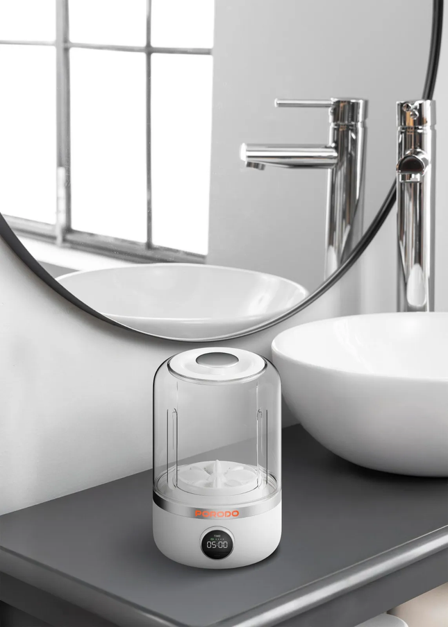 Porodo Mini Laundry Cup 4000mAh 1.2L 10W – White