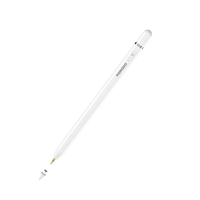 PORODO SMART STYLUS PEN FOR IPAD - WHITE
