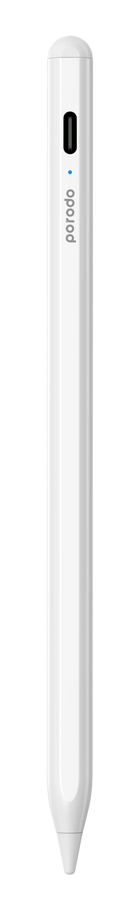 PORODO UNIVERSAL SMART PENCIL WITH TOUCH SWITCH - WHITE