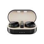 PORODO WIRELESS MICROPHONE DUAL MIC WITH CHARGING CASE- BLACK