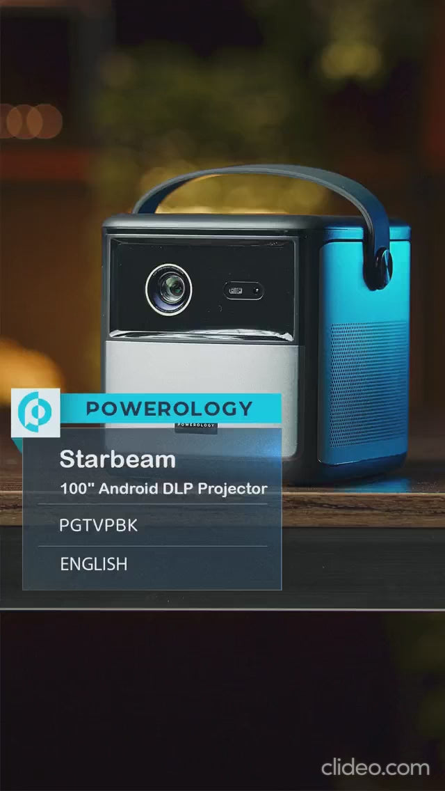 Powerology Starbeam 100" Google DLP Projector