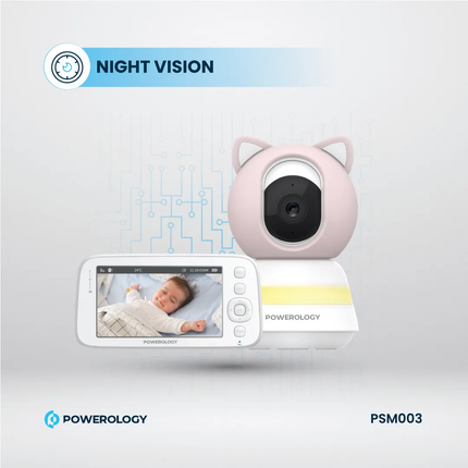 Powerology Monitor & App Baby Camera