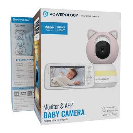 Powerology Monitor & App Baby Camera