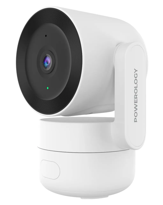 Powerology Indoor PTZ Smart Camera - White