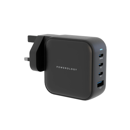 Powerology 100W Triple PD + 1 QC3.0 World Travel Kit