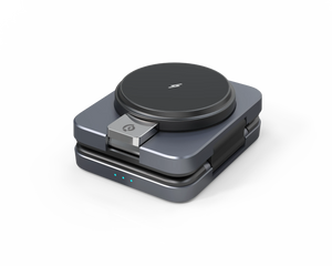 Powerology Qi2-15W Magsafe iPH15 Multi-Device Charging Stand - Black - Level up your charging experience with the Powerology Qi2√¢‚Ç¨‚Äú15W MagSafe iPH15 multi-device charging stand in black