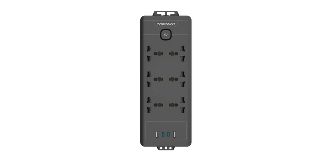Powereology PD20W QC 3.0 2A + 2 Type-C Socket 2M – Black