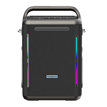 Powerology Karaoke Party Speaker - Silver
